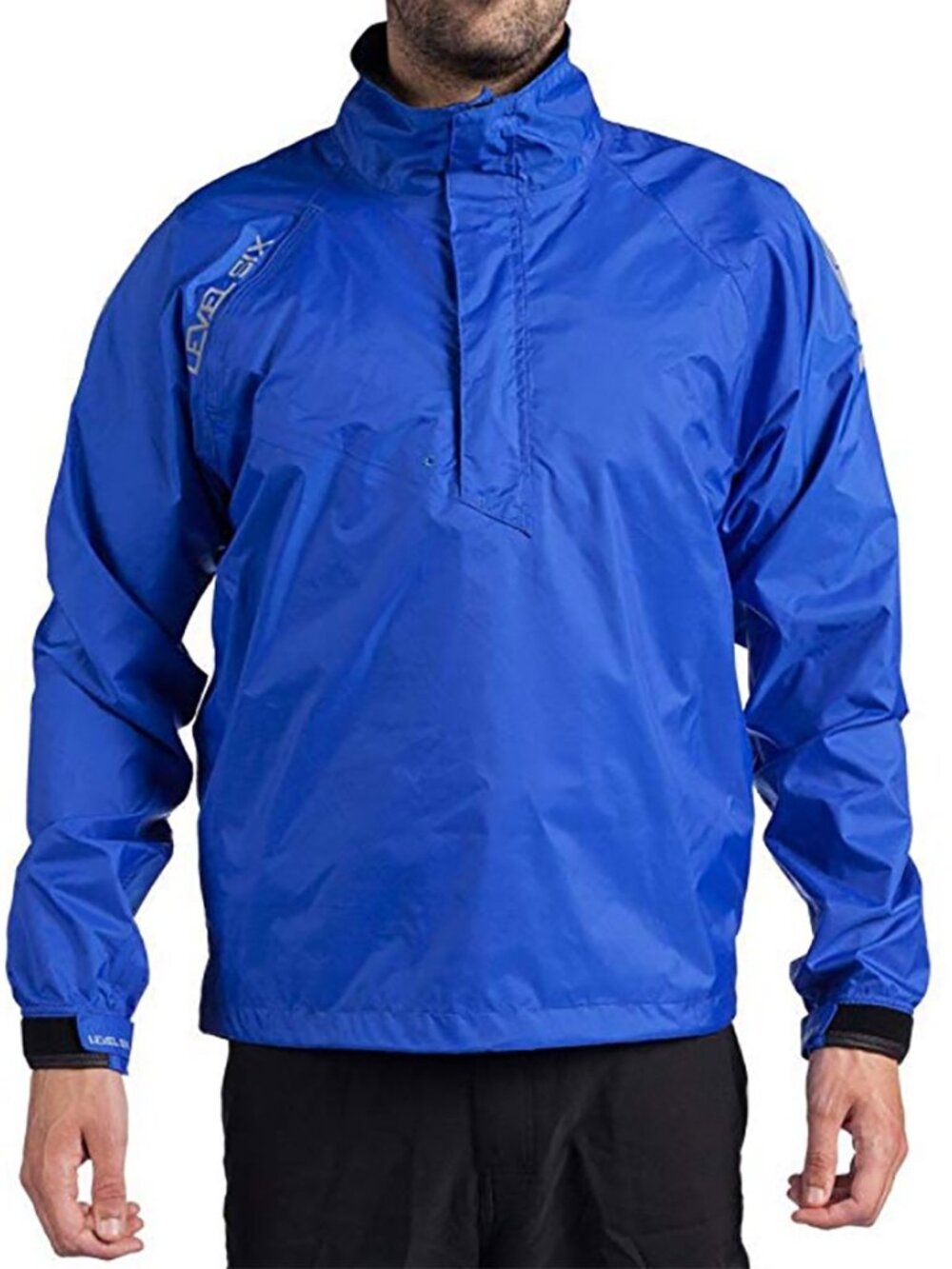 Level Six Men's Windbreaker Solent Lightweight Jacket Royal Blue Size M - Picture 2 of 6